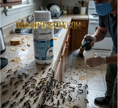 سم مورچه کش آمدرو