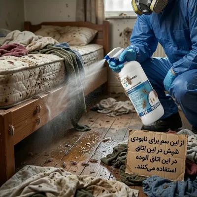 محیط آلوده به شپش محیط آلوده به شپش