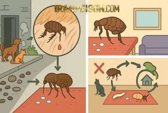 از کجا تشخیص بدیم کک در منزل وجود دارد؟