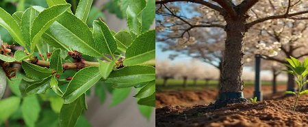 خاک مناسب درخت بادام