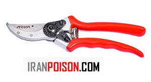 قیچی باغبانی فولادی حرفه‌ای مقاوم مناسب هرس درخت و گیاه