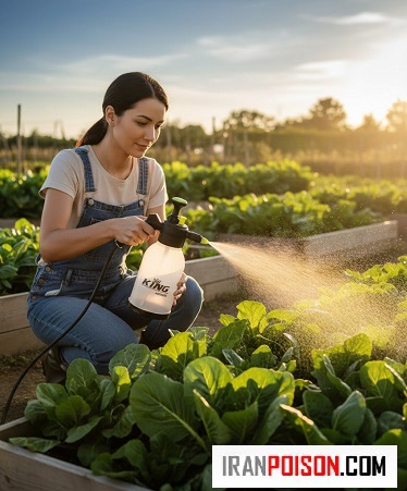 سمپاش دستی کوچک KING ABRON | مناسب باغچه و گلخانه