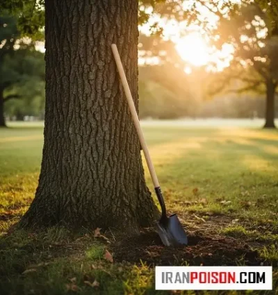 ویژگی‌ها بیل بزرگ دسته‌دار: