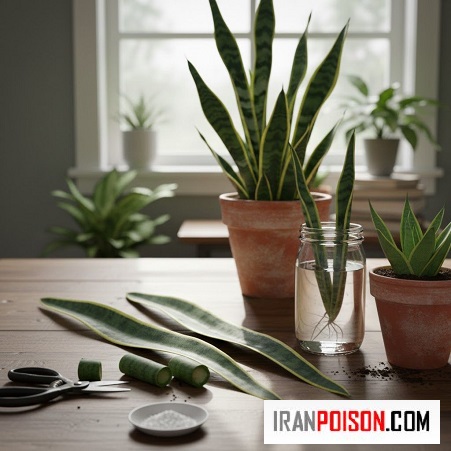 قلمه زدن گل سانسوریا