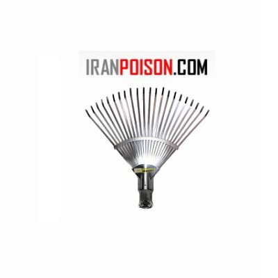 برگ‌جمع‌کن استیل | مناسب باغ، حیاط و فضای سبز مقاوم ، سبک و کاربردی