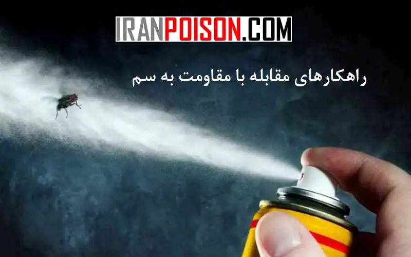 چرا بعضی حشرات به سم مقاوم شده اند؟