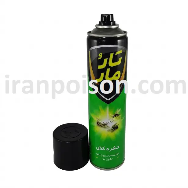 اسپری تارومار خوش‌بو برای محافظت در برابر پشه و مگس