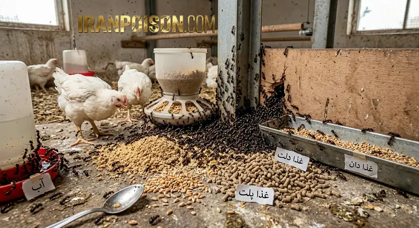 مورچه های مزاحم رو با سم انت کلیر نابود بکن