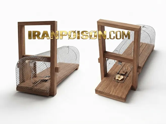 تله زنده‌گیر سمور و گربه